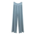 thumbnail image 5 of IMENGL Casual Cropped Pants for Women Soft Yoga Sweat Comfy High Waisted Pajama with Pockets Trousers Loose Women's Wide Leg Pant,M-XXXXXXL, 5 of 5