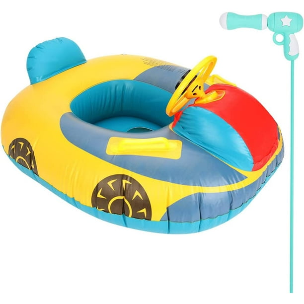 Toddler Swimming Float Ring  Babies Inflatable Pool Float Boat