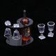 thumbnail image 2 of 1/12 Casa de en Miniatura Botella de Champán Estante Regalos de Bricolaje para Accesorio de Decoración para hogar Rojo perfke Champagne Rack Miniature, 2 of 9