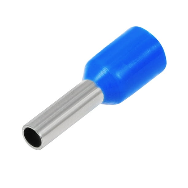 10Pcs VE2508 Insulated Cord Pin End Wire Connector Crimp Terminal AWG14