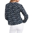 thumbnail image 2 of Roberta Roller Rabbit Women's Jessica Huri Top Medium Navy, 2 of 2