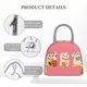 thumbnail image 4 of Disketp Cute Cat Bolsa Térmica para Almuerzo, Lonchera con Abertura Amplia y Gran Capacidad, Organizador Reutilizable para Mujeres, Hombres y Adultos, 4 of 6