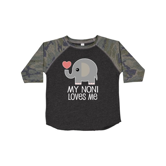 Inktastic My Noni Loves Me Grandchild Boys or Girls Toddler T-Shirt
