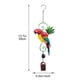thumbnail image 2 of Traditional Art Iron New Inventory Red Simulation Three-dimensional Wind Chime Hanging Ornaments, 2 of 6
