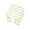 Gold, variant on Memo Pad Holder Metal Note Storage Box Memo Pad Block Holder Desktop Notepads Holder Box for Office Desk 27x95x80mm