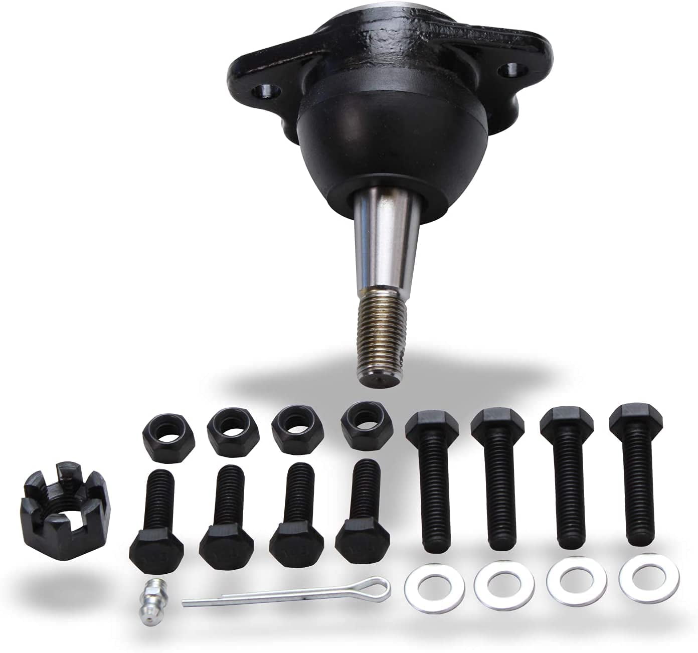 Detroit Axle - 4WD Front 4pc Ball Joints for Chevy GMC Astro Blazer K1500 K2500 Suburban Safari Yukon Tahoe, 4 Lower & Upper Ball Joints Replacement