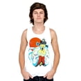 thumbnail image 2 of Big Trouble Little China Fu Manchu Adult White Tank Top, 2 of 7