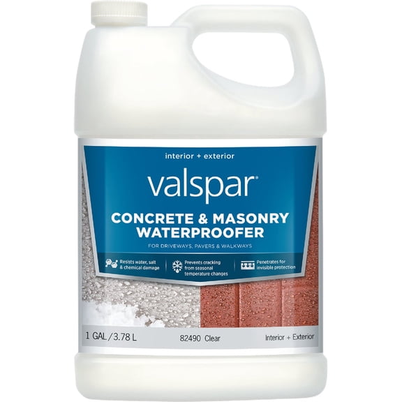 Valspar Concrete & Masonry Waterproofer — Residential Use, Standard Application