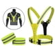 thumbnail image 5 of Chaleco reflectante LED Zulema para corredores accesorios ajustables mu amarillo, 5 of 8