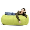 thumbnail image 3 of Jaxx Sofa Saxx Fauteuil Poire, 4 Pieds, Microsuède Lime, 3 of 6