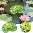 thumbnail image 2 of Garden Pond Figure Frog Flower Pot Animal Decoration Mini Pond Garden Dwarf, 2 of 5