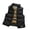 Black, variant on YTDSCS Kids Baby Boys Girls' Light-Weight down Cotton Vest Stand Collar Puffer Sleeveless Jacket Fall Winter Cotton Waistcoat 3-13 Years Old