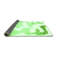 thumbnail image 2 of Ahgly Company Indoor Square Abstract Green Modern Area Rugs, 7' Square, 2 of 4
