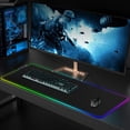 thumbnail image 2 of Tapis de Souris Gaming RGB Extra Grand Doux LED, 350*250*4MM, 2 of 7