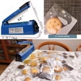 thumbnail image 4 of Impulse Heat Sealer Machine Manual Bags 12 Inch for Sealing Plastic/PE PP Bags with Extra Replace Element Grip, 4 of 4