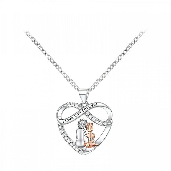 DESIGNICE BFF Necklace for 3,Magnetic Matching Heart Necklace,Best Friends Forever Necklaces for 3 BFF Heart Puzzle Matching Alloy Pendant Necklaces Set