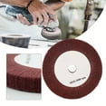 thumbnail image 3 of 4”~12“ Nylon Fiber Flap Polishing Wheel Disc Non-Woven Abrasive Buffing 320-Grit 150mm YIWEI, 3 of 9