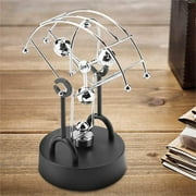 Metal Perpetual Motion Machine Swing Desktop Ornaments Electromagnetic Shaker