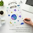thumbnail image 5 of FMSHPON Space Planets Clipboard Hardboard Wood Nursing Clip Board and Pull for Standard A4 Letter 13x9 inches, 5 of 8