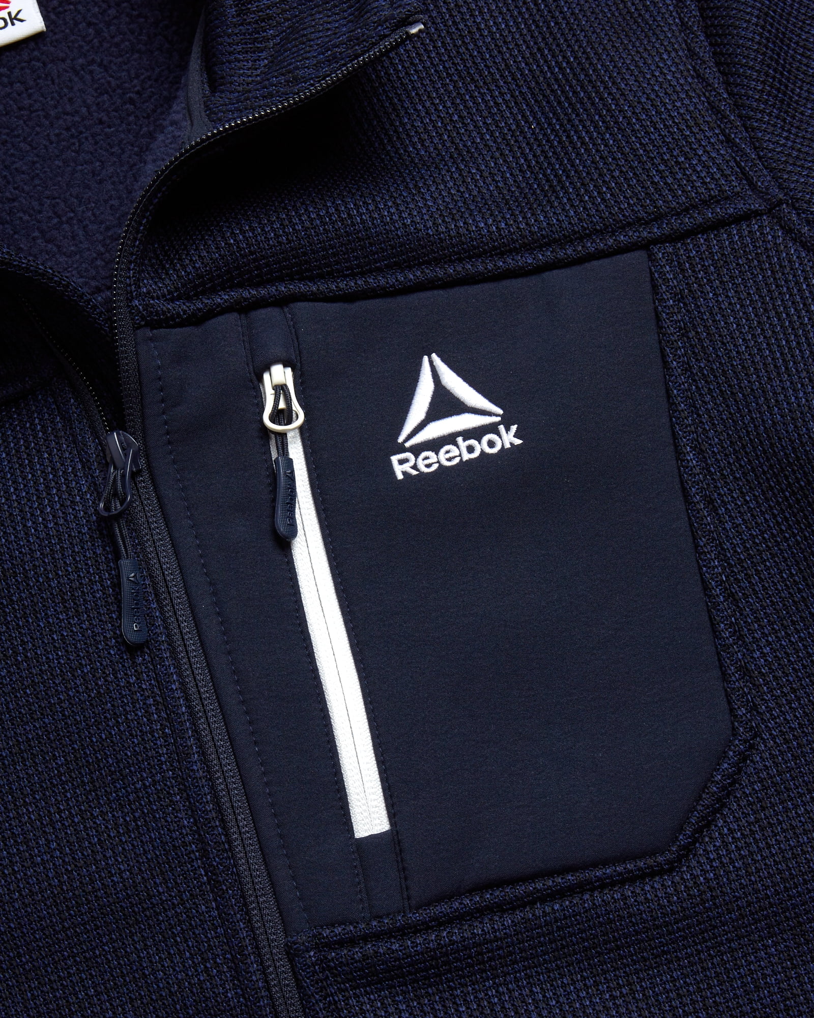 Reebok Men's and Big Men's Textured Fleece Jacket, Sizes S-3XL