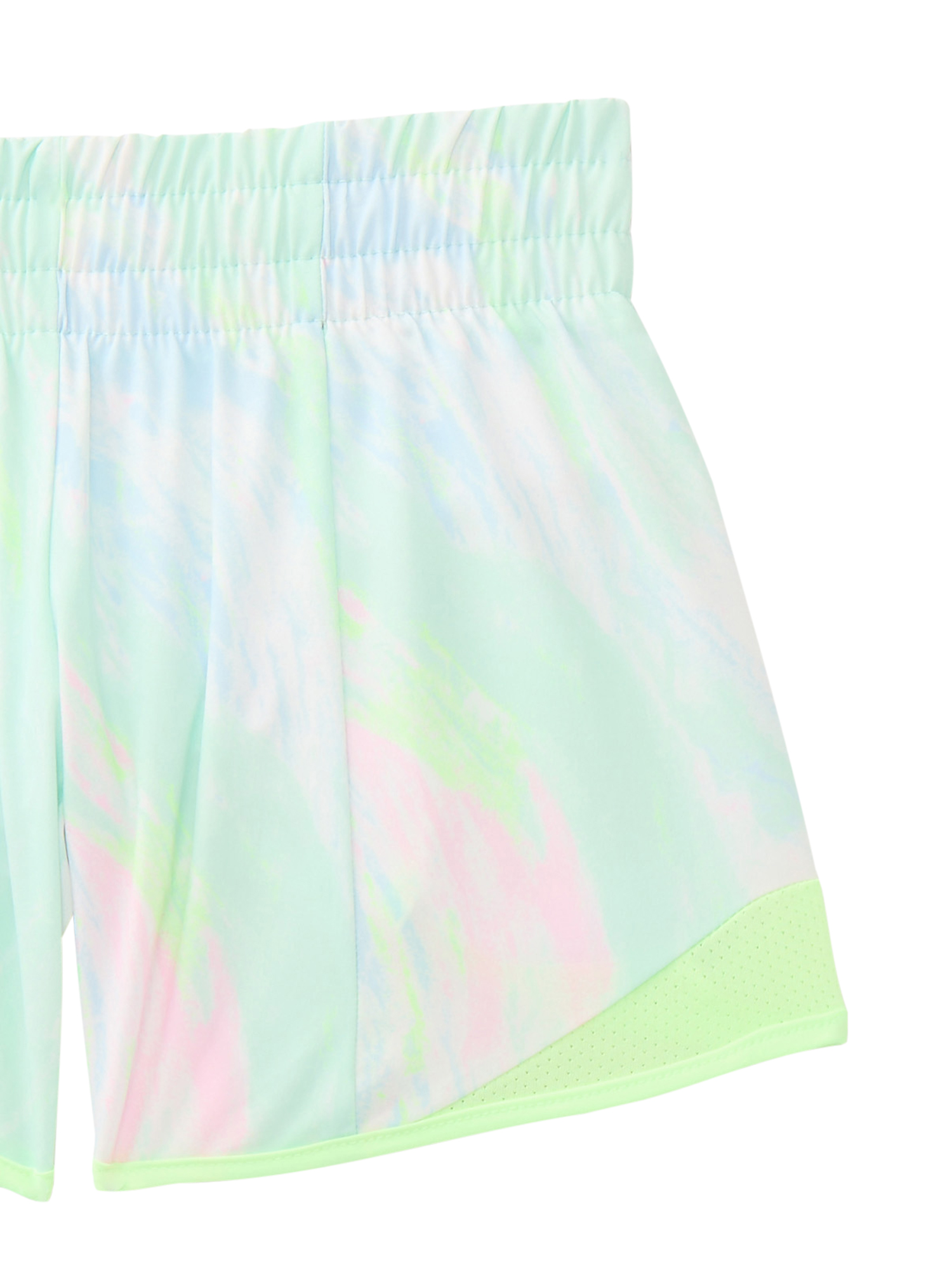 Athletic Works Girls Active Running Shorts, 2-Pack, Sizes 4-18 & Plus