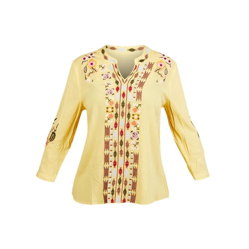 977 96 Blusa amarillo Cklass 977 96 Walmart en linea