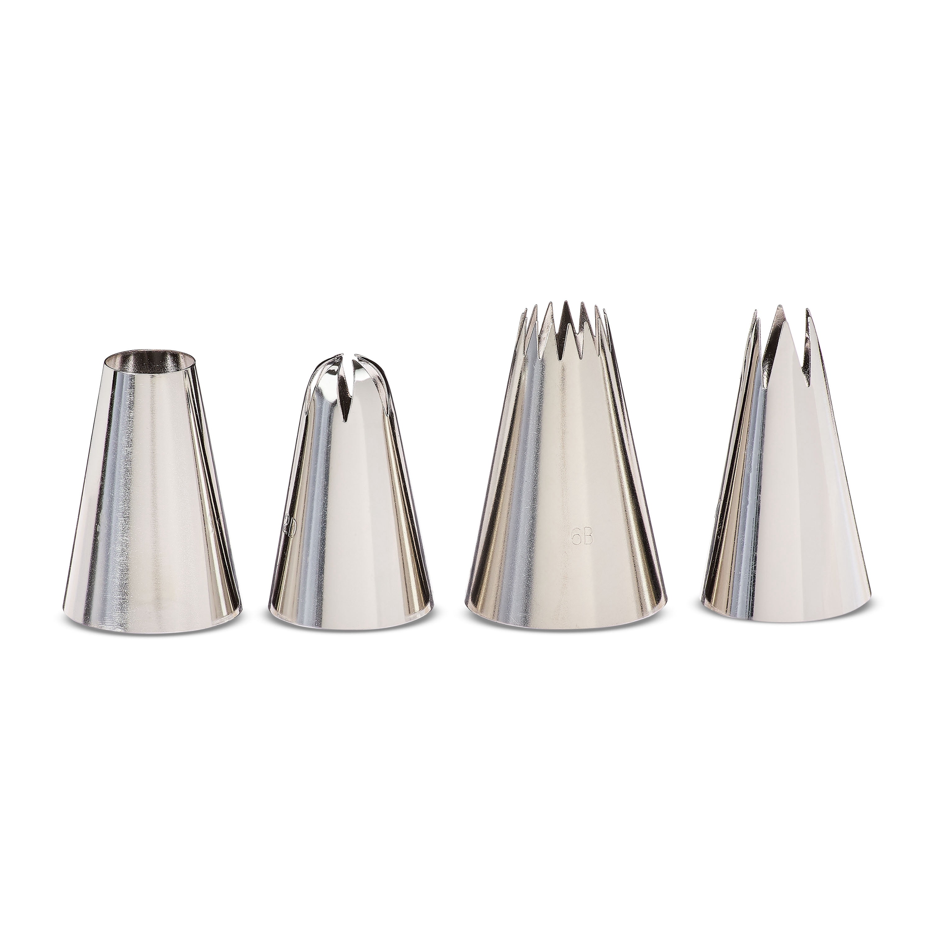 Way To Celebrate Large Decorating Tips, 4 Pieces