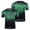 Dark Green, variant on Mexico 2026 Soccer Cup Crew Neck Jersey for Men, Short Sleeve Football Kit Shirt with "MÉXICO" & Tribal Print, Breathable Athletic Uniform Top, Lightweight Fan Gear, 1 PC Green S