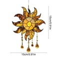 thumbnail image 3 of MMJ Sunflower Acrylic Suncatcher Hanging Pendant for Window Garden Wall Home Decor Gift 5.9x5.9in, 3 of 6