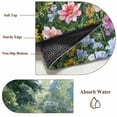 thumbnail image 6 of 6'x9' Area Rugs, Colorful Floral Spring Indoor Outdoor Area Rug for Living Room Bedroom, Daisy Green Forest Pastoral Washable Bathroom Rugs Kitchen Floor Carpet Mats Home Decor Aesthetic, 6 of 8