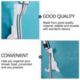 thumbnail image 4 of Needhep Tool Holder for Hanging Rake Broom Mop Floating Shelves Wall Mounted Set, Household Wall Mounted Suction Bracket, Acrylic Wall Mounted Shelves for Home Goods (white), 4 of 4