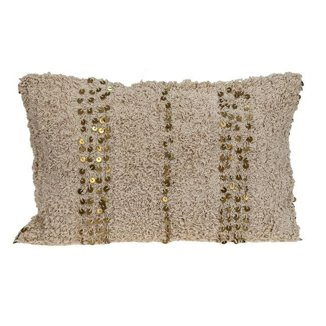 Parkland Collection PILI21191P Coussin Transitionnel en Baume d'Acacia, Beige