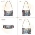 thumbnail image 7 of FORMRS Womens Shoulder Bag with Chain Strap Clutch Purse Cute Tote Handbag, Green Window Sea, 7 of 7