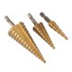 thumbnail image 5 of Juego de brocas de cono de acero abridor de orificios de taladro de pagoda acero para rodamientos de perforación rápida para metal ANGGREK Otros, 5 of 8