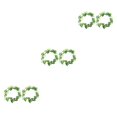 thumbnail image 3 of Bewildely 2 bolsas de flores de glicinia simuladas: alambre de hierro con efecto decorativo exquisito y tridimensional sobre moldura de pegamento Type1 NO1, 3 of 6