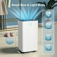 KISSAIR 25 Pint Dehumidifier, Max 1500 Sq.Ft Coverage Area, 3 Operation ...