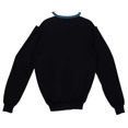 thumbnail image 2 of Heritage Pull-Over V Neck Blanc / Bleu pour Hommes - L, 2 of 2