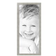thumbnail image 2 of ArtToFrames 14" x 33" Classic Silver Picture Frame, 14x33 inch Gray MDF Poster Frame (WOM-4499),  Pack, 2 of 8