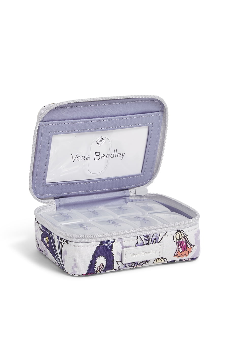 vera bradley iconic travel pill case