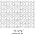 thumbnail image 3 of 2 Sets(52 pcs) Silver Alloy A-Z Initial Alphabet Letter Mixed Charms Pendants for DIY Jewelry Making,Bracelet and Crafting, 3 of 8