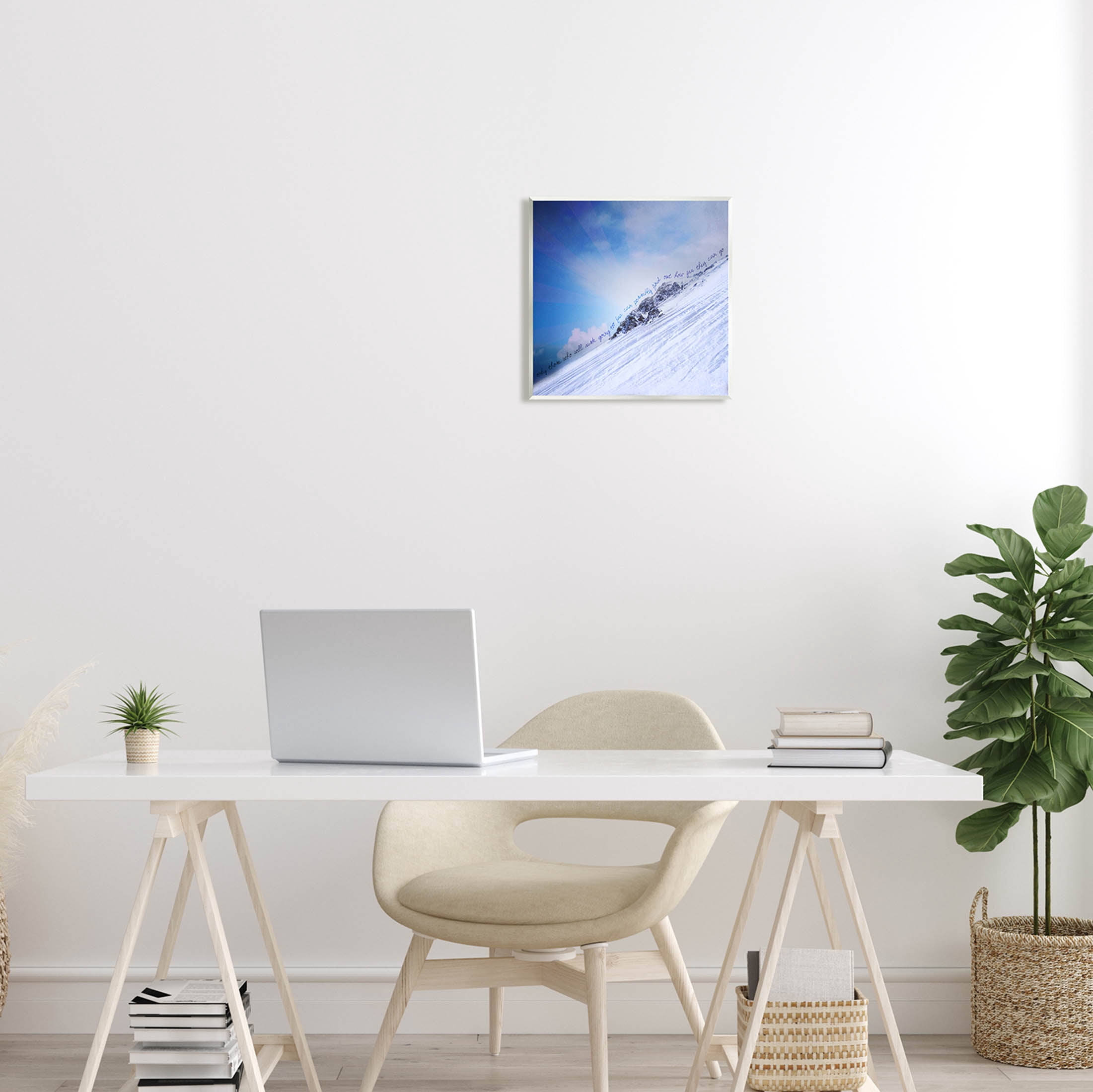 Stupell Industries How Far They Can Go Phrase Graphic Art Unframed Art Print Wall Art, Design by K. Kaufman