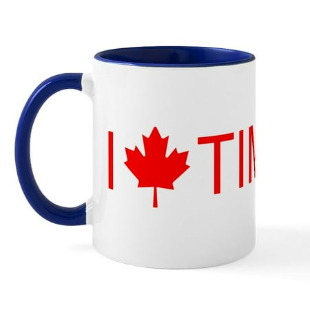 

CafePress - I Love Timbits Mug - 11 oz Ceramic Mug - Novelty Coffee Tea Cup