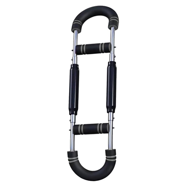 HWRETIE - Barra de fitness ajustable en forma de U para entrenamiento de fuerza,ejercitador de brazos y muñecas,equipo multifuncional para entrenamiento en casa,herramienta de ejercicio en interiores