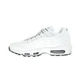 thumbnail image 4 of Mens Nike Air Max '95 White Black 609048-109, 4 of 6