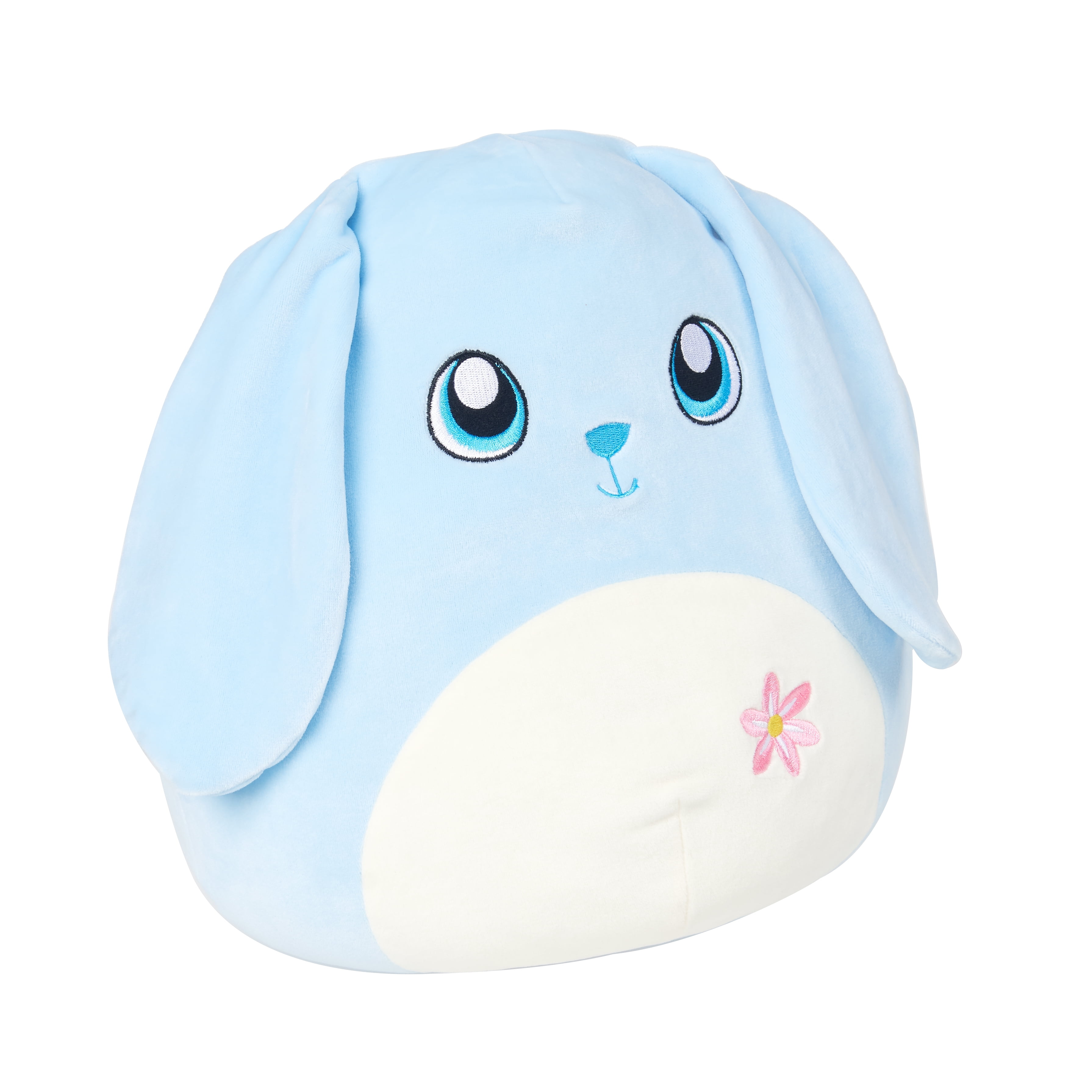 Squishmallow Buttons The  Light Blue 8 inch  Plush Bunny New Tags 