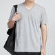 thumbnail image 4 of pstuiky camisetas de hombre, Suéter casual de manga corta con cuello en V y cuello en V para hombre camisas casuales para hombre xl, 4 of 4