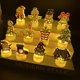 thumbnail image 3 of Decoraciones de mesa al por mayor directa de fábrica, luces acrílicas de Papá Noel, decoraciones navideñas, suministros antiguos, 3 of 4