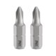 thumbnail image 1 of Uxcell 2pcs PH1 Broca de destornillador Phillips 1/4" Hex Shank 25mm/1" Longitud Magnética Bits de Cabeza Cruzada Hex Acero S2, 1 of 7
