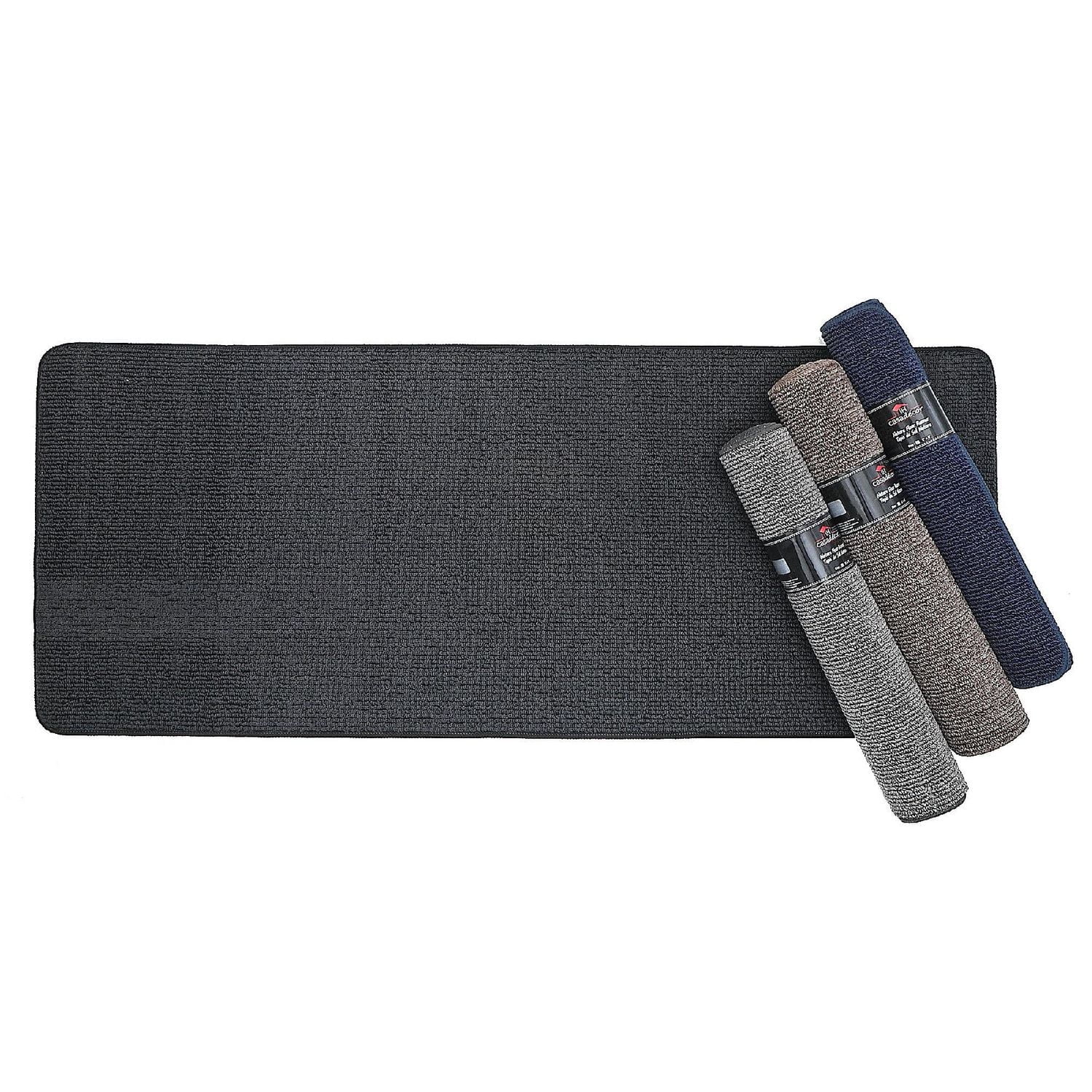 IH Casa Decor Nature Solid Tufted Floor Mat Asstd 2' X 5' - Set of 4