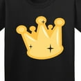 thumbnail image 4 of Inktastic Gold Crown Youth T-Shirt, 4 of 5